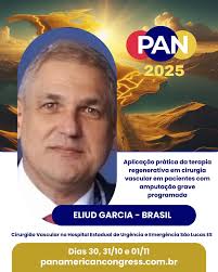 Confirmado a participação do Dr. Eliud Garcia. Cirurgião Vascular no  Hospital Estadual de Urgência e Emergência São Lucas ES Principais áreas de  atuação: úlceras do pé diabético, úlceras vasculares em geral, angiologia,