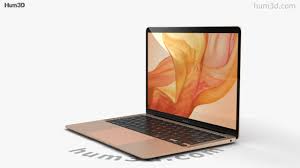 I tanked my macbook air 11 from 2015 so i'm buying a new laptop. 360 View Of Apple Macbook Air 2020 Gold 3d Model Hum3d Store