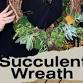 Succulent Wreath Workshop