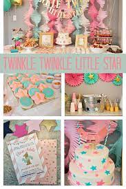 This Twinkle Twinkle Little Star First Birthday Theme Is The Best Use Of A Nursery Rhyme First Birthday Themes First Birthday Parties Birthday