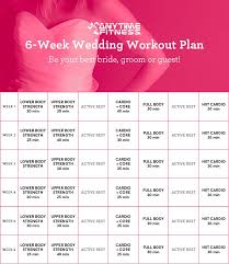 Your 6 Week Wedding Workout Plan To Have You Toned And Glowing For The Big Day Wedding Workout Plan Wedding Workout 6 Week Workout Plan