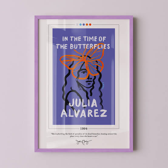 In the Time of the Butterflies Book Cover Poster | Julia Alvarez, in the  Time of the Butterflies Poster, Book Posters, Book Lover Gift - Etsy