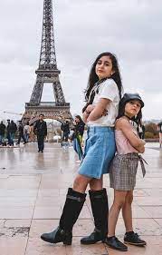 حضور وله وغادة السحيم للفاشن ويك في باريس shirt dress tshirt dress style