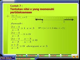 Nilai yang memenuhi pertidaksamaan adalah â€¦. Ppt Pertidaksamaan Powerpoint Presentation Free Download Id 3869131