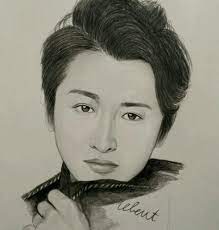 サイズa4ケント紙原画一点 大野智 似顔絵 イラスト 嵐 櫻井翔 相葉雅紀 二宮和也 松本潤 似顔絵 イラスト イラスト 似顔絵