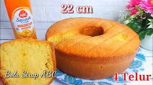Untuk bahan bahan klik di bawah ini : Bolu Sirup Abc Cara Membuat Bolu 4 Telur Takaran Gelas Youtube