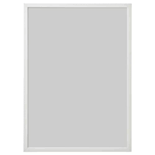 Profitez de prix ikea toute l'année ✅ faites vous facilement livrer. Fiskbo Cadre Blanc 50x70 Cm Ikea