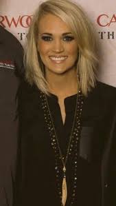 I was a little bit heavier then. Carrieunderwood Carrie Underwood Hair Short Hair Styles Medium Hair Styles