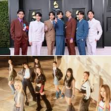 What your though on a BTS and TWICE Super Bowl Half Show Collaboration. :  rkpoppers