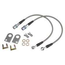 Dot Braided Stainless Brake Hoses Mustang Ii 7 16 24