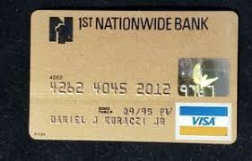 Nationwide credit card services allows a business merchant to accept credit card payments from their customers. 1st Nationwide Visa Credit Card Exp 1995 Free Shipping Cc1145 Ebay