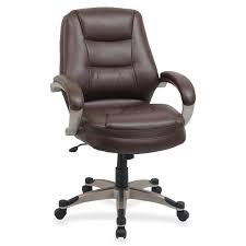 Lorell Mid Back Managerial 2 Inch Saddle In 2020 Chair Conference Chairs Mesh Office Chair