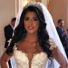 Our Gorgeous Modern Day Princess Lena Glittering In Her Tiara By Bridal Styles Boutique Hair By Ha Bridal Hair Tiara Bridal Styles Boutique Wedding Tiara Veil