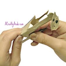 In fact, this is a skill you can use for a number of things. Recycled Camel Paper Roll Tutorial By A Crafty Arab