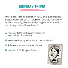 Want to learn even more? Utsw Library On Twitter Test Yourself With Ut Southwestern Medical Center Library S Trivia For National Nurses Week Look For Answers On Friday Https T Co Rddpjoza2p