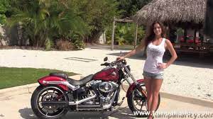 New 2013 Harley Davidson Fxsb Softail Breakout In Ember Red Sunglo For Sale Harley Davidson Street Glide New Harley Davidson Harley Davidson Bikes
