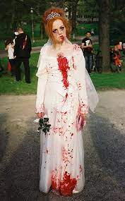 How To Choose A Wedding Dress Lol Pictures Halloween Bride Costumes Halloween Bride Bride Costume