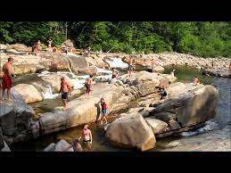 Lower falls recreation site, kancamagus highway, conway, nh, usa. Lower Falls On Kancamagus Highway Nh Youtube