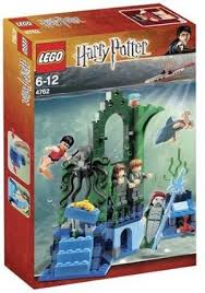 Lego Rescue From The Merpeople By Lego 249 99 Secret Lever Awakens Ron And Hermione And Launches Them To Safety I Harry Potter Lego Sets Lego Lego Pictures
