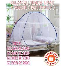Sedangkan tidur di hammock, membuat kamu lebih cepat tidur dan sangat nyaman, anda juga bisa merasa diayun sehingga membuat tubuhmu merasa lebih rileks layaknya anak bayi yang digendong ibunya, pasti. Kelambu Tenda Lipat Canopy Anti Nyamuk Merk Butterfly Best Seller Alas Bolong Biru Shopee Indonesia