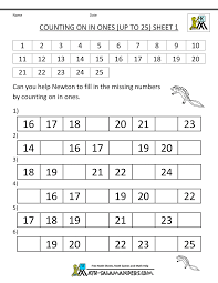 Math Worksheets Printable Counting On In 1s To 25 1 Gif 1000 1294 Maths Worksheets Ks2 Free Printable Math Worksheets Mathematics Worksheets
