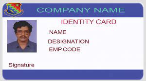 Granting and limiting access is done through the use of magnetic id card badges. How To Design An Id Card Using Photoshop With English Subtitles Youtube