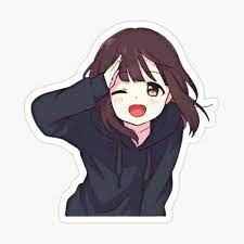 Kurumi chan kawaii sticker<33 Sticker for Sale by emaanowo | Redbubble