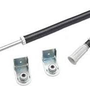 XKMT- Spring w/Roller Blind Bracket Hanging Curtain Roller Shade For 25mm  tube [P/N: ET-BLIND-SB014-4-WHITE]