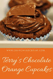 Terry S Chocolate Orange Cupcakes Crunch Cream