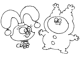 Children are going to have a gala time coloring yoshi, the green dinosaur with the big nose who features in nintendo's super mario series of video games, sketched on this set of free and unique coloring pages. Chowder Coloring Pages To Print Coloring Home