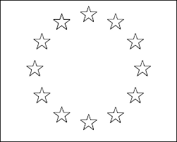 Our free coloring pages for adults and kids, range from star wars to mickey mouse. Coloring Page Europa Flag Europe 4