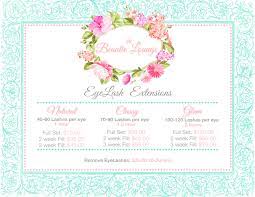 Eyelash Extensions Price List Rambut Dan Kecantikan Kecantikan