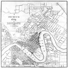 Brisbane City Map 1878 Australian Made Premium Quality Canvas Print Ready To Hang And Will Not Fade For Up To 80 Ye Australia Wall Art City Map Brisbane City