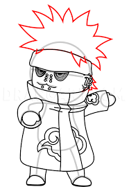 It is a very easy tutorial, as long as you know how to draw an ampersand. How To Draw Chibi Pain Nagato Step By Step Drawing Guide By Piecu Dragoart Com