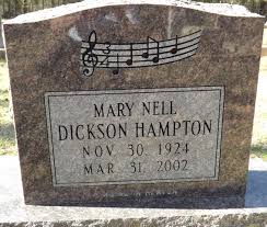 Mary Nell Dickson Hampton (1924-2002)
