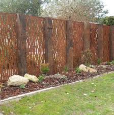 Chippy S Outdoor Vine Pattern Steel Screen Corten Steel Mild Steel Screening Decorative Screens Garden Screening Outdoor Gardens Outdoor Screens