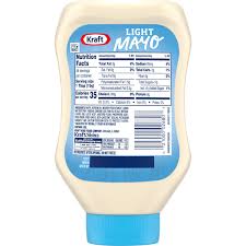 kraft mayo nutrition label best label