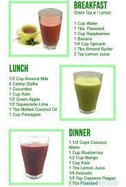 One Day Three Smoothie Detox Diet Loss Detox Juice Detox Diet