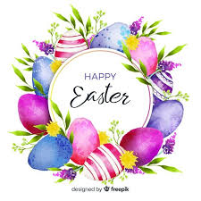 Easter is a festival that is celebrated with much pomp by people all over the world. Watercolor Happy Easter Day Background Happy Easter Card Happy Easter Sunday Easter Wishes