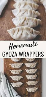 Homemade Gyoza Wrappers Are The Key To Ultimate Delicious Homemade Gyozas With My Recipe I Am Going To Teach You Two Ways H In 2020 Rezepte Hausgemachtes Rezept Teig