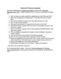 Oxford university press españa, s.a. 31 1 Postwar Uncertainty And The Great Depression
