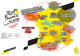 La 108 e édition de la grande boucle présentée ce dimanche 1 er novembre est programmée du 26 juin au 18 juillet 2021 et met. Dans La Musette On Twitter Vous L Attendiez Voici Notre Carte Detaillee Du Tdf2021
