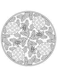 Kids N Fun Coloring Page Mandala Christmas Mandala Christmas Mandala Noel Coloriage Mandala Mandala A Colorier