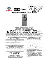 Join our community of 625,000+ engineers. Bunker Hill Security Motion Activated Led Security Light 99938 Owner S Manual Manualzz
