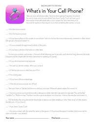What is your most routinely played mobile game on your phone, and what about it keeps you playing day after day? Bridal Shower Bachelorette Game What S In Your Cell Phone Ultimate Bridesmaid