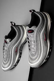 Nike Air Max 97 Og Qs Silver Bullet 2017 Release 884421 001 2020 In 2020 Nike Air Max 97 Nike Air Max Nike Air Shoes