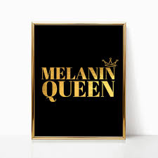 Black Girl Magic Word Art Melanin Queen Wall Decor Home Decor Gift For Her Black Girl Magic Wall Art Printable Art Motivational Word Art Melanin Queen Black Girl Art