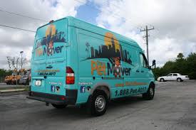 Sprinter Van Cargo Van Car Wrap For Miami Small Business Customer The Pet Mover Sprinter Van Van Freightliner