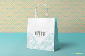 Download Free Attractive Gift Bag Mockup Zippypixels