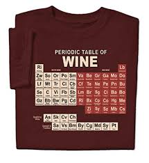 Periodic Table Of Wine Computergear Funny Wine T Shirt Vinos Vino Cerveza